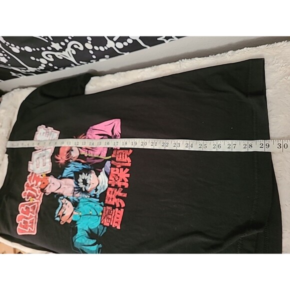 YuYu Hakusho Anime Manga T-shirt Tee Black Size XL Short Sleeve - Picture 7 of 8